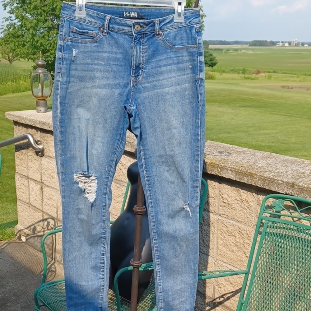 Rewash jeans, distressed, skinny, sz 29